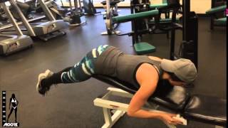 Justine Moore Reverse Hyperextensions for Tighter Glutes and a Stronger Lower Back [upl. by Lunt]