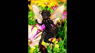 Animation After Effects WaspFairy Girl [upl. by Swehttam349]