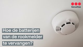 SecuritasHome  Rookmelder batterij [upl. by Milford]