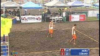 Voleibol playa Mora  Cobáno 1172015 [upl. by Dich]