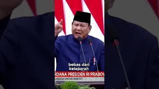 Pidato Perdana Pak Prabowo Bangsa Merdeka Rakyat Merdeka [upl. by Babette]