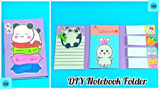 DIY Notebook Folder Organizer  How to Make Folder Organizer  Back to School [upl. by Nosremaj]