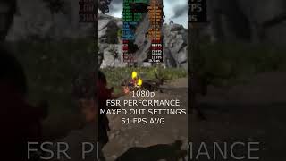 AMD Ryzen 5 5600G  RX 6600 in Forspoken  1080p  MAX  FSR pcbenchmark fpstest [upl. by Schoenfelder]