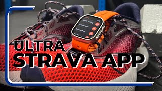 Apple Watch ULTRA  STRAVA App Free Version for Running Workouts applewatchultra running [upl. by Ydnas645]