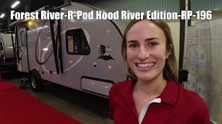 2020 Forest River RVRPod Hood River EditionRP196 [upl. by Ytirahs374]