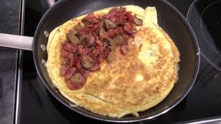 Andouille Sausage Omelette [upl. by Sinnylg479]