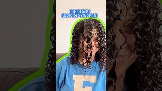 My 4 step curly hair routine 🤍 [upl. by Brigitta841]