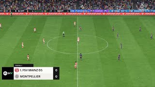 1 FSV Mainz 05 vs Montpellier 10082024 Club Friendlies EA FC 24 [upl. by Stillas376]