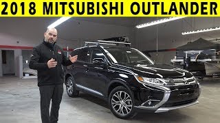 2018 Mitsubishi Outlander Exterior amp Interior Walkaround [upl. by Tali21]