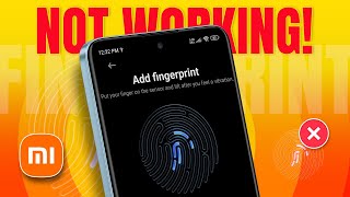 How to Fix Fingerprint Sensor Not Working on Xiaomi  Fingerprint Issues on Android Devices [upl. by Aierb]