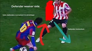 Messi Dribbling Analysis [upl. by Marcy]