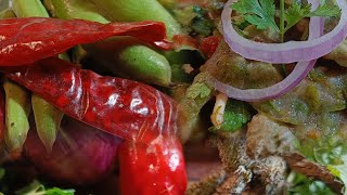 Simple Eromba Potato and Fava Beans with Fermented Fish and King Chilli [upl. by Gardy937]