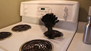 Heat Powered Stove Fan Demo amp Review PRICE IN DESCRIPTION [upl. by Columbine]