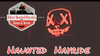 Allen’s Haunted Hayride  Highlights from the Haunted Hayride  From October 2021 [upl. by Elocel377]