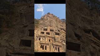 Mysterious Amyntas Rock Tombs In Fethiye Turkey [upl. by Imaon144]