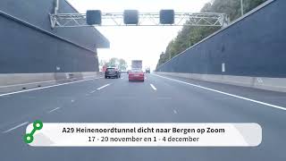 Heinenoordtunnel  12 november [upl. by Aititil]