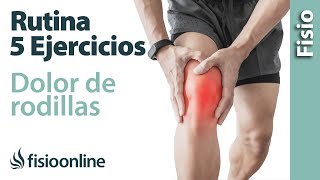 5 EJERCICIOS para DOLOR de RODILLAS [upl. by Robi]