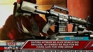 Dating hitman ng Alex Boncayao Brigade miyembro na ngayon ng isang gunforhire group [upl. by Materi]