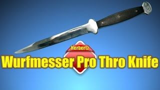 Wurfmesser Herbertz Pro Thro Knife [upl. by Asihtal]