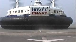 Hoverspeed hovercraft arriving in Calais [upl. by Araminta816]