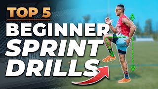 Top 5 Sprint Drills for Beginners  Learn Proper Running Form amp Technique Full Follow Along [upl. by Massiw]