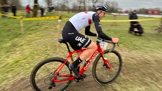 Cyclocross with Tadej Pogačar  Slovenian Nationals Championship 26122022 [upl. by Dennet]