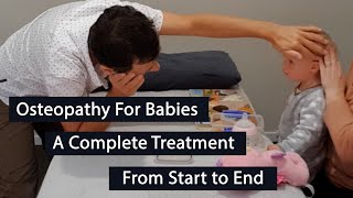 Pediatric Osteopathy Tutorial  Treating Babies [upl. by Yllen]