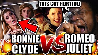 Romeo and Juliet vs Bonnie and Clyde Epic Rap Battles of History REACTION [upl. by Llesram591]