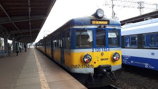 SKM Trójmiasto EN5717601758  linia S2 relacja WejherowoGdańsk Śródmieście [upl. by Assillem]