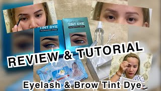 EYELASH amp BROW TINT DYE  SHOPEE  PHILIPPINES [upl. by Elletsyrk134]