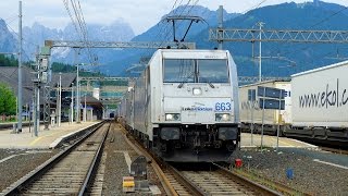 Führerstandsmitfahrt Tauernbahn Tarvisio  Villach  SalzburgFreilassing 1080p  60fps [upl. by Anifares]