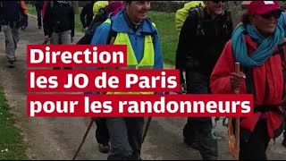 VIDÉO Vienne  la Grande Randonnée vers les JO de Paris 2024 de passage à Poitiers [upl. by Lampert]