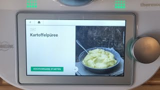 Cookidoorezept TM6 Basic Kartoffelpüree thermomix schnell einfach [upl. by Akcir]