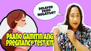 Paano Gamitin ang Pregnancy TestMalabong Guhit sa Pregnancy Test [upl. by Utica]