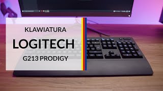 Klawiatura membranowa Logitech G213 Prodigy  dane techniczne  RTV EURO AGD [upl. by Eveivenej992]