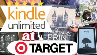 FINDING KINDLE UNLIMITED BOOKS AT TARGET KU PART 1 kindleunlimited kindle bookshopping vlog [upl. by Relyhs]