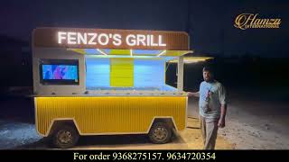 Kiosk food kiosk food truck food trailer food banwane ke liye call kare ya WhatsApp kare 9368275157 [upl. by Otanod]