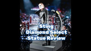 Sting Statue Diamond Select Toys Review aew sting statuereview diamondselect [upl. by Mailli]