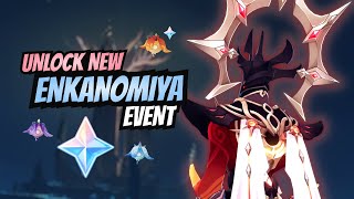 All Prerequisites for New Enkanomiya Event Version 25  Genshin Impact [upl. by Elatsyrk]