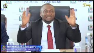 Waziri wa Nchi Ofisi ya Rais TAMISEMI Mhe Mohamed Mchengerwa amemuagiza katibu Mkuu wa [upl. by Adnilre]