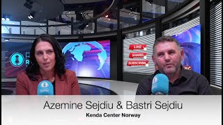 Radio Rilindja Norway intervista Kenda Center Norway 2024 [upl. by Annairdua]