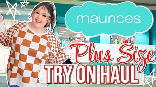 MAURICES Plus Size Try On Haul  Winter 2023 [upl. by Nidnerb]