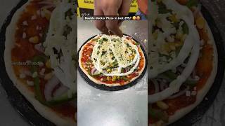 Double decker pizza 🥵😱 pizzalove streetfood food shortsfeed youtubeshorts pizza pizzaexpress [upl. by Yerga288]