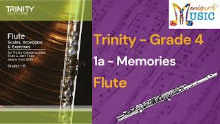 Trinity Technical  Flute  1a Memories  Gr4 [upl. by Ashien]