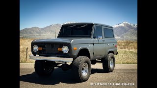 1975 Ford Bronco Frame Up Full Restore 400HP 50L EFI V8 All Steel ZERO RUST [upl. by Herrington]