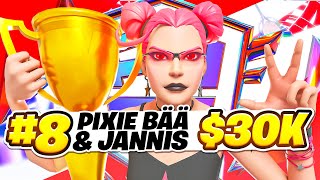 8TH FNCS GRAND FINALS 🏆 30000 w JannisZFN  pixie [upl. by Dwan]