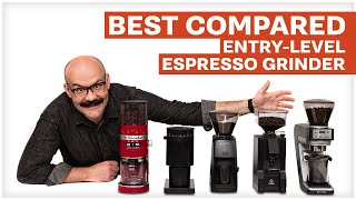 Best EntryLevel Home Espresso Grinders of 2023 [upl. by Uht]