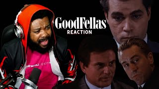 GOODFELLAS REACTION  FIRST TIME WATCHING quotTHIS MOVIE WAS A LESSONquot [upl. by Airpal]