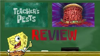 SpongeBob Teachers Pests  Krabby Patty Creature Feature Review [upl. by Walton]