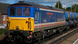 Dutch 73119  Network Southeast 73128 Passes Littlehaven On RHTT For Tonbridge  28th September 2024 [upl. by Nehcterg]